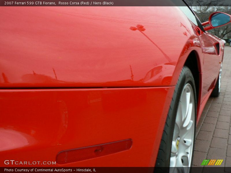 Rosso Corsa (Red) / Nero (Black) 2007 Ferrari 599 GTB Fiorano