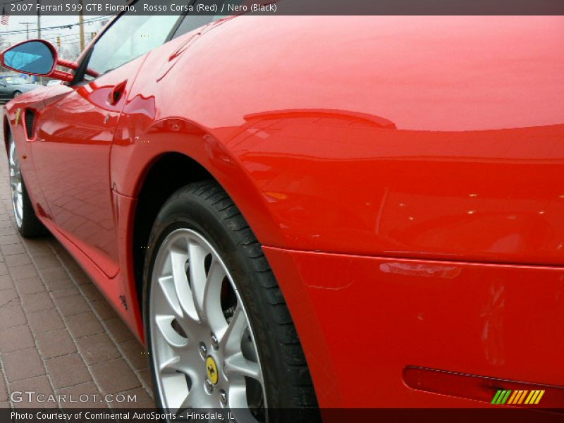 Rosso Corsa (Red) / Nero (Black) 2007 Ferrari 599 GTB Fiorano