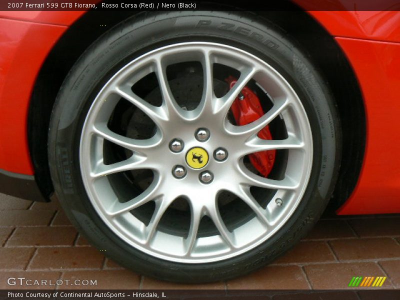 Rosso Corsa (Red) / Nero (Black) 2007 Ferrari 599 GTB Fiorano