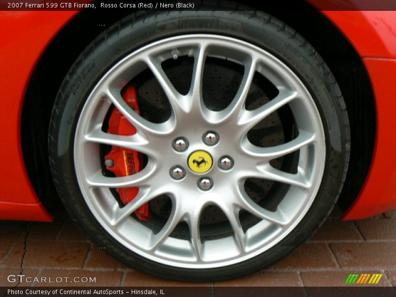 Rosso Corsa (Red) / Nero (Black) 2007 Ferrari 599 GTB Fiorano