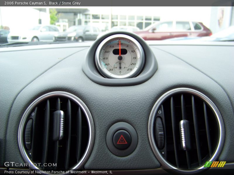 Black / Stone Grey 2006 Porsche Cayman S