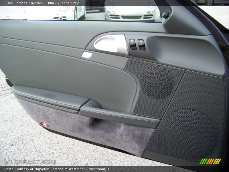 Black / Stone Grey 2006 Porsche Cayman S