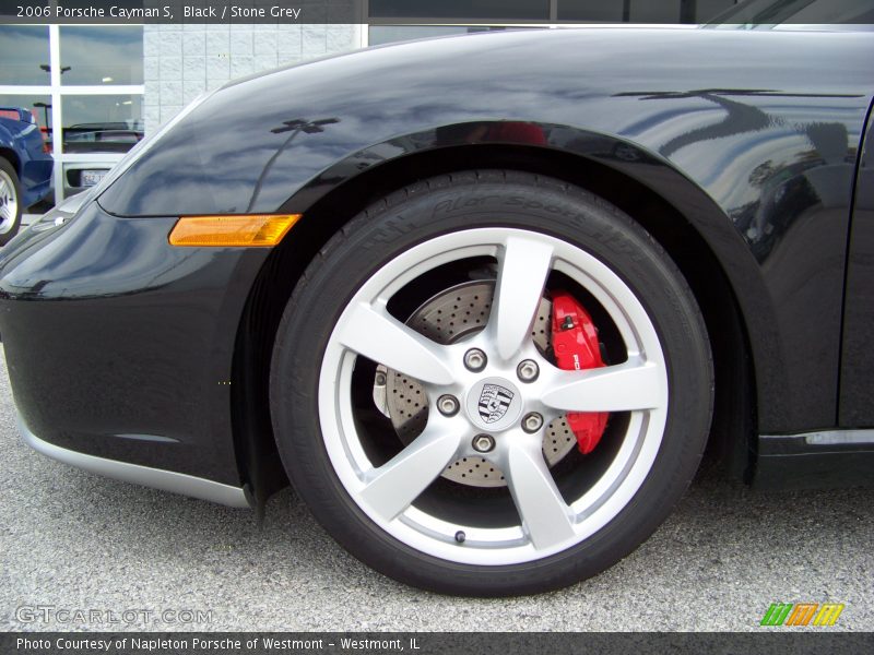 Black / Stone Grey 2006 Porsche Cayman S