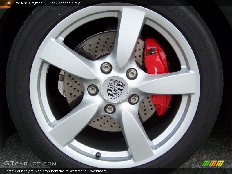 Black / Stone Grey 2006 Porsche Cayman S
