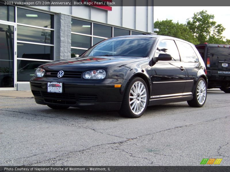 Black Magic Pearl / Black 2003 Volkswagen GTI 20th Anniversary
