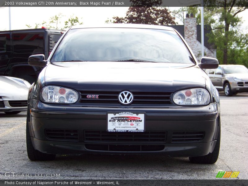 Black Magic Pearl / Black 2003 Volkswagen GTI 20th Anniversary