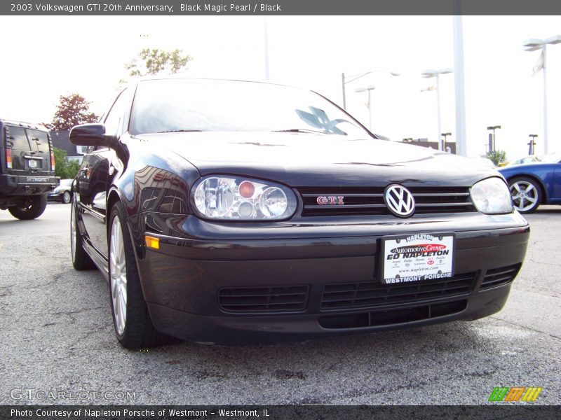 Black Magic Pearl / Black 2003 Volkswagen GTI 20th Anniversary