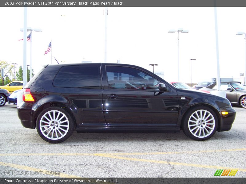 Black Magic Pearl / Black 2003 Volkswagen GTI 20th Anniversary