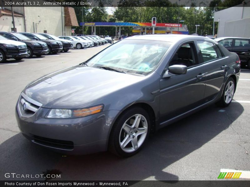 Anthracite Metallic / Ebony 2004 Acura TL 3.2