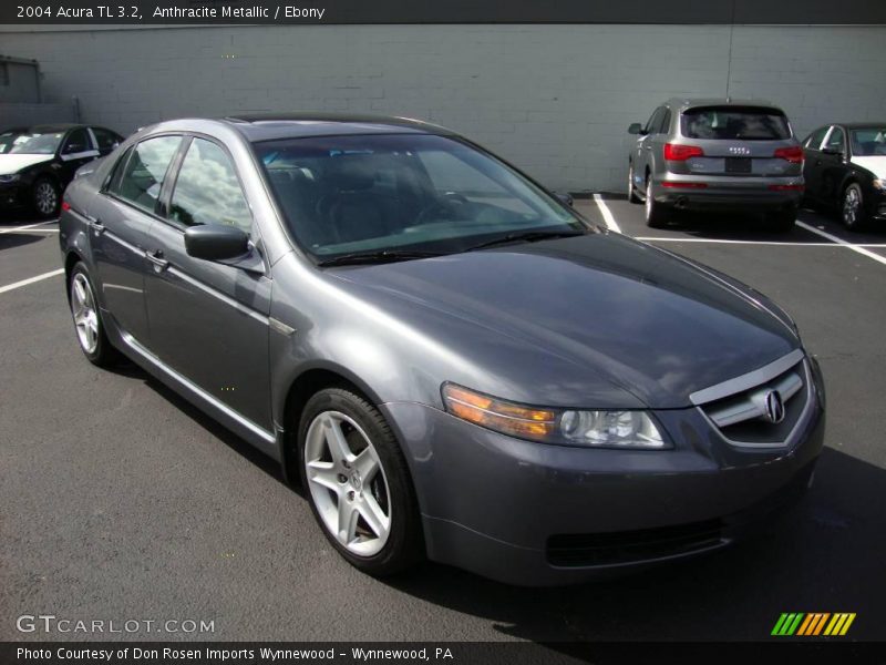 Anthracite Metallic / Ebony 2004 Acura TL 3.2