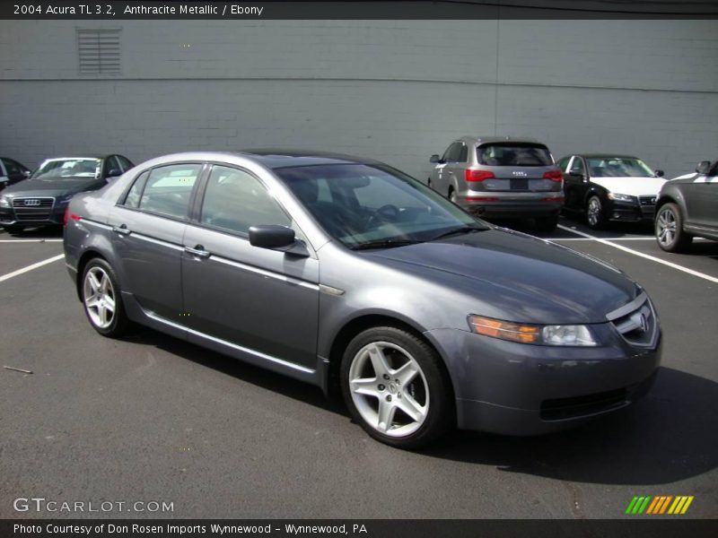 Anthracite Metallic / Ebony 2004 Acura TL 3.2