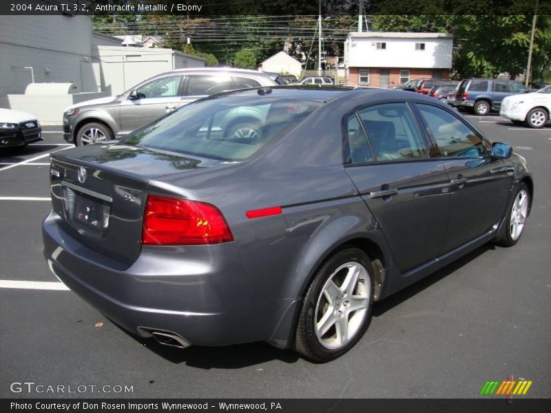 Anthracite Metallic / Ebony 2004 Acura TL 3.2