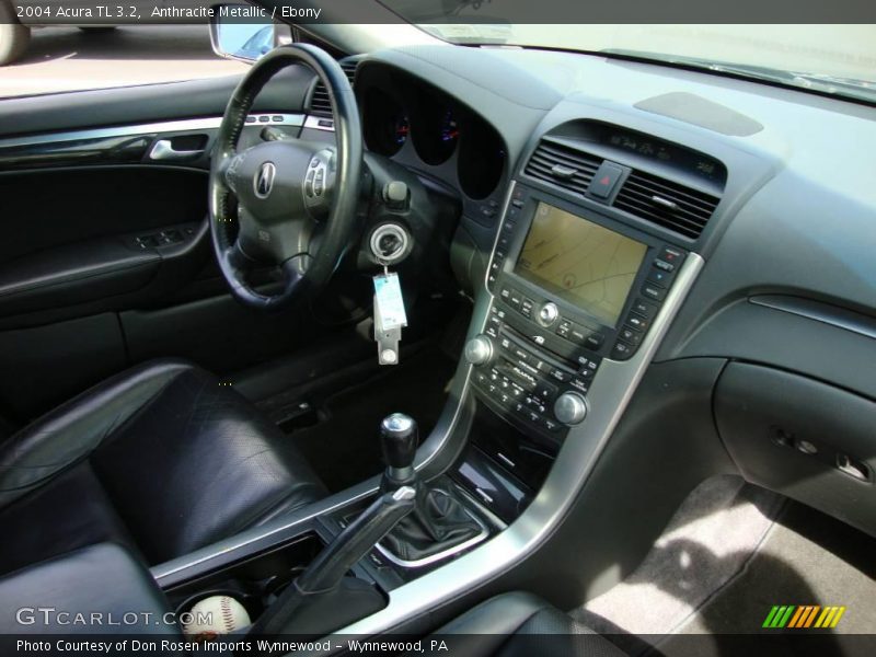 Anthracite Metallic / Ebony 2004 Acura TL 3.2