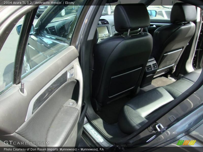 Anthracite Metallic / Ebony 2004 Acura TL 3.2