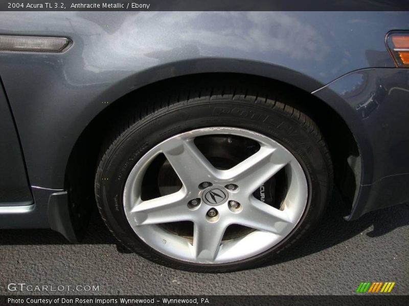 Anthracite Metallic / Ebony 2004 Acura TL 3.2