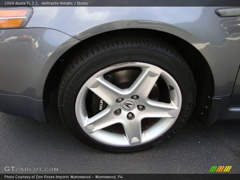 Anthracite Metallic / Ebony 2004 Acura TL 3.2