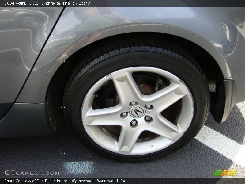 Anthracite Metallic / Ebony 2004 Acura TL 3.2