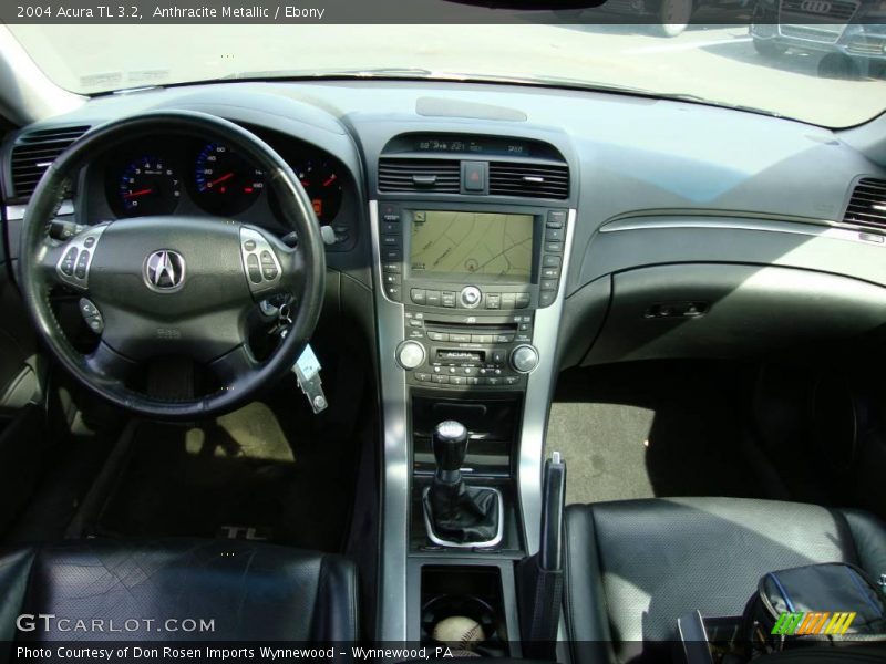 Anthracite Metallic / Ebony 2004 Acura TL 3.2