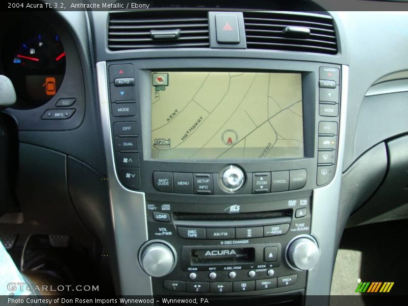 Anthracite Metallic / Ebony 2004 Acura TL 3.2