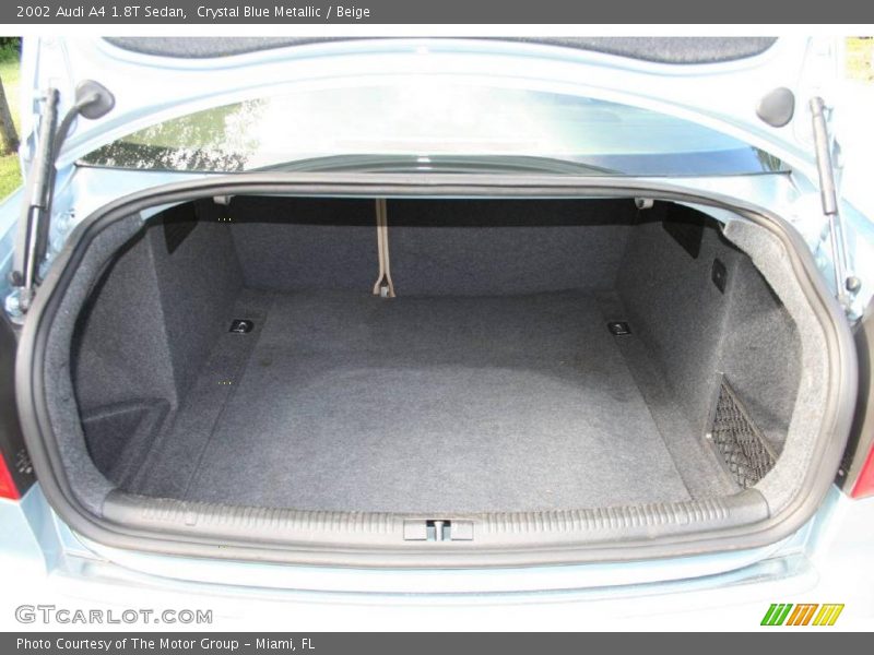 Crystal Blue Metallic / Beige 2002 Audi A4 1.8T Sedan