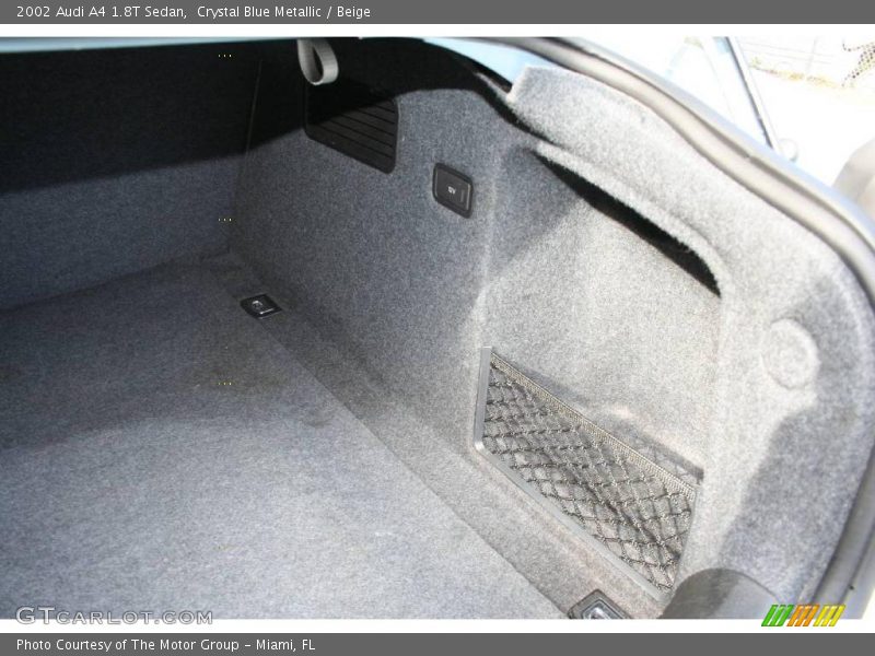 Crystal Blue Metallic / Beige 2002 Audi A4 1.8T Sedan