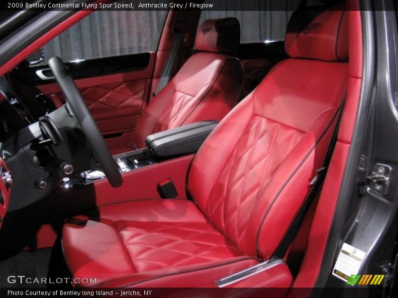 Anthracite Grey / Fireglow 2009 Bentley Continental Flying Spur Speed