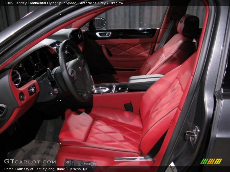 Anthracite Grey / Fireglow 2009 Bentley Continental Flying Spur Speed