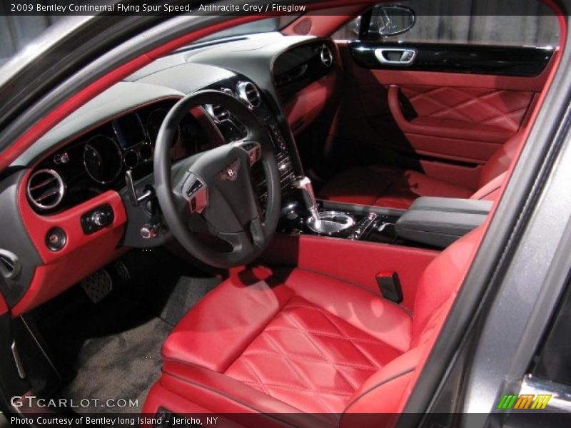 Anthracite Grey / Fireglow 2009 Bentley Continental Flying Spur Speed