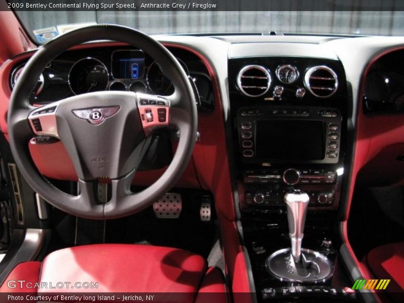 Anthracite Grey / Fireglow 2009 Bentley Continental Flying Spur Speed