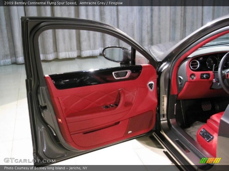 Anthracite Grey / Fireglow 2009 Bentley Continental Flying Spur Speed