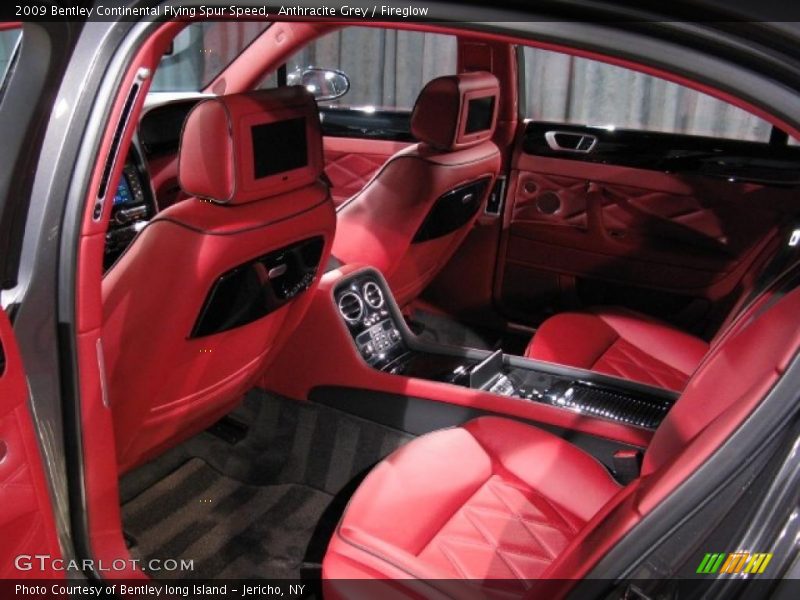 Anthracite Grey / Fireglow 2009 Bentley Continental Flying Spur Speed