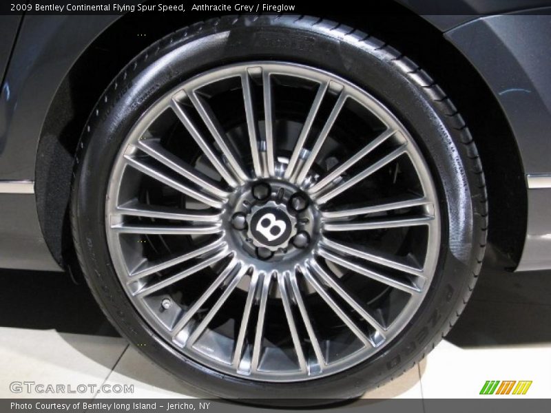 Anthracite Grey / Fireglow 2009 Bentley Continental Flying Spur Speed