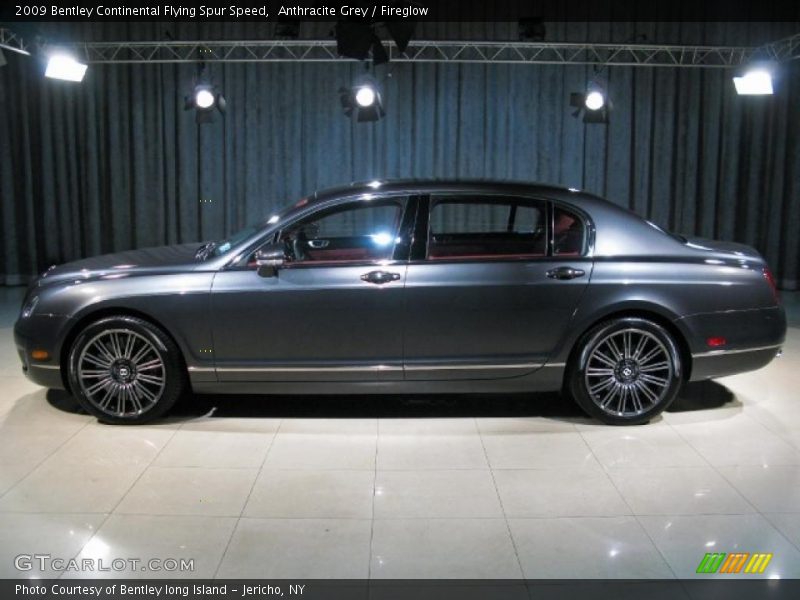 Anthracite Grey / Fireglow 2009 Bentley Continental Flying Spur Speed