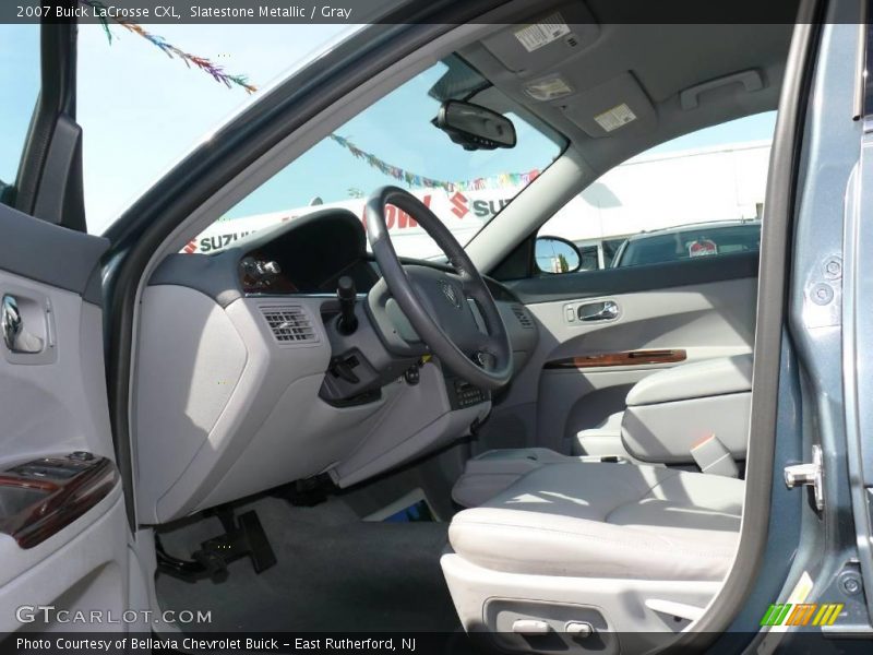 Slatestone Metallic / Gray 2007 Buick LaCrosse CXL