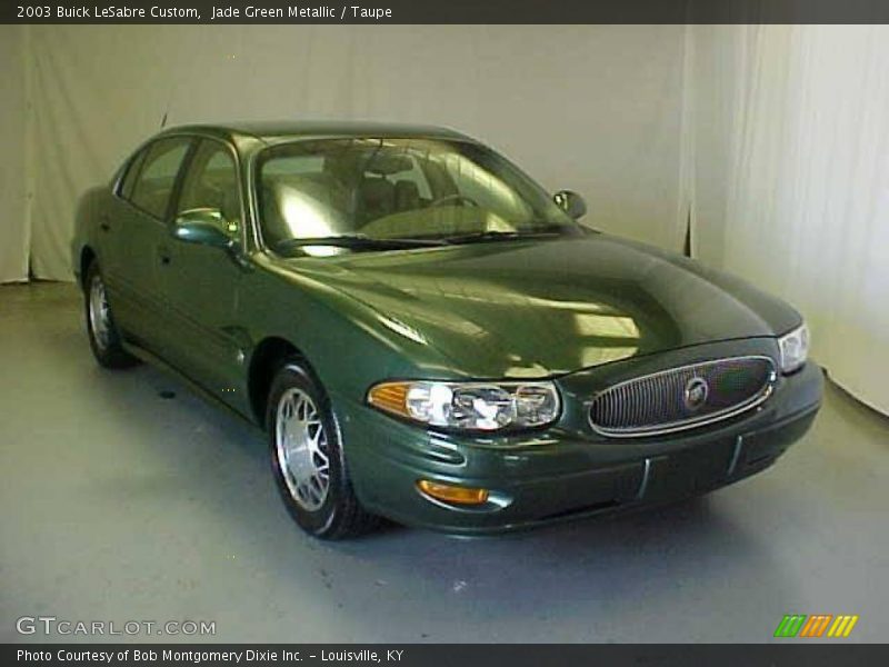 Jade Green Metallic / Taupe 2003 Buick LeSabre Custom
