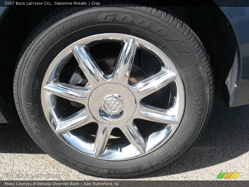 Slatestone Metallic / Gray 2007 Buick LaCrosse CXL