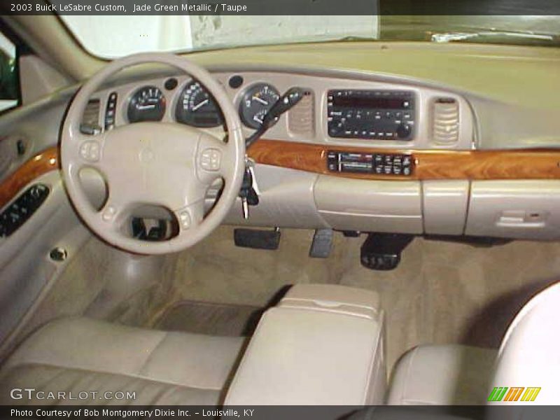 Jade Green Metallic / Taupe 2003 Buick LeSabre Custom