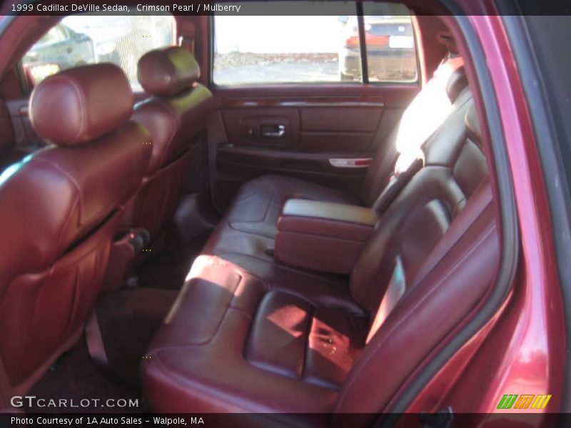 Crimson Pearl / Mulberry 1999 Cadillac DeVille Sedan