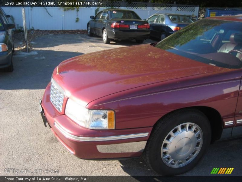 Crimson Pearl / Mulberry 1999 Cadillac DeVille Sedan