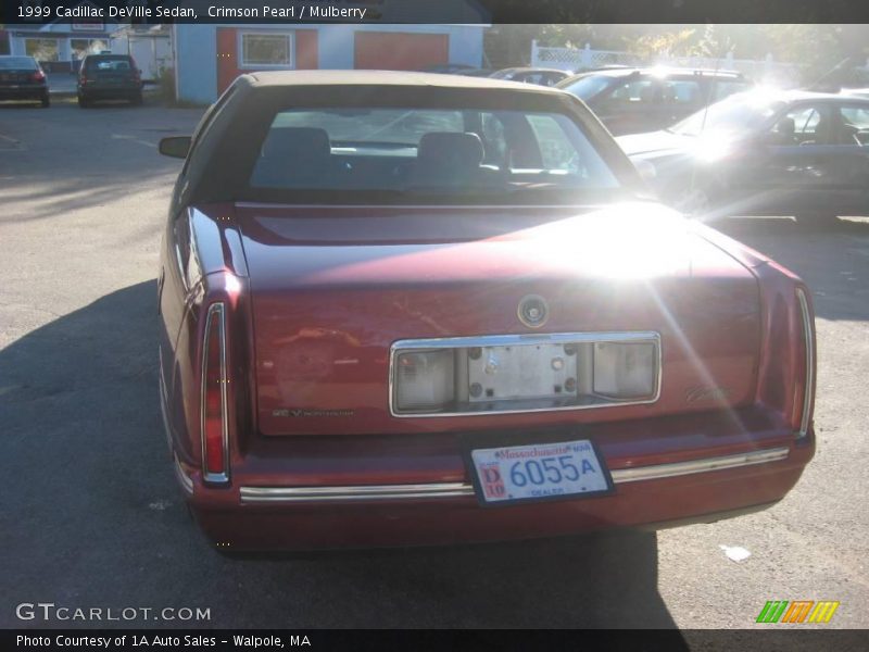 Crimson Pearl / Mulberry 1999 Cadillac DeVille Sedan