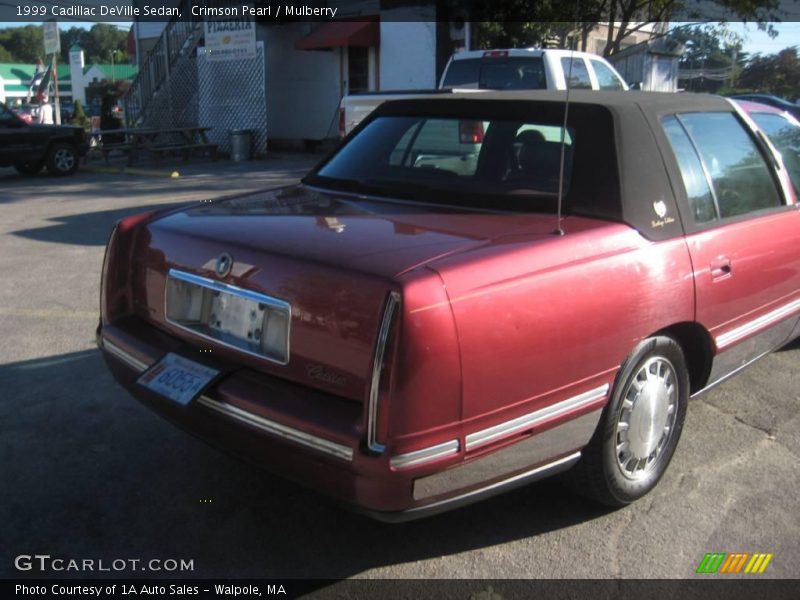 Crimson Pearl / Mulberry 1999 Cadillac DeVille Sedan