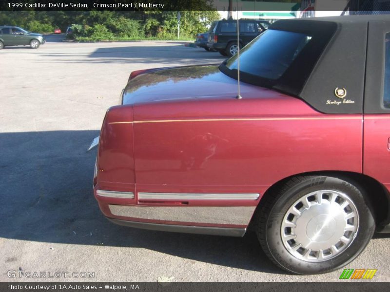 Crimson Pearl / Mulberry 1999 Cadillac DeVille Sedan