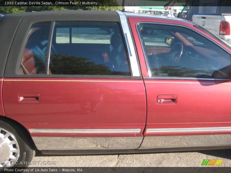 Crimson Pearl / Mulberry 1999 Cadillac DeVille Sedan
