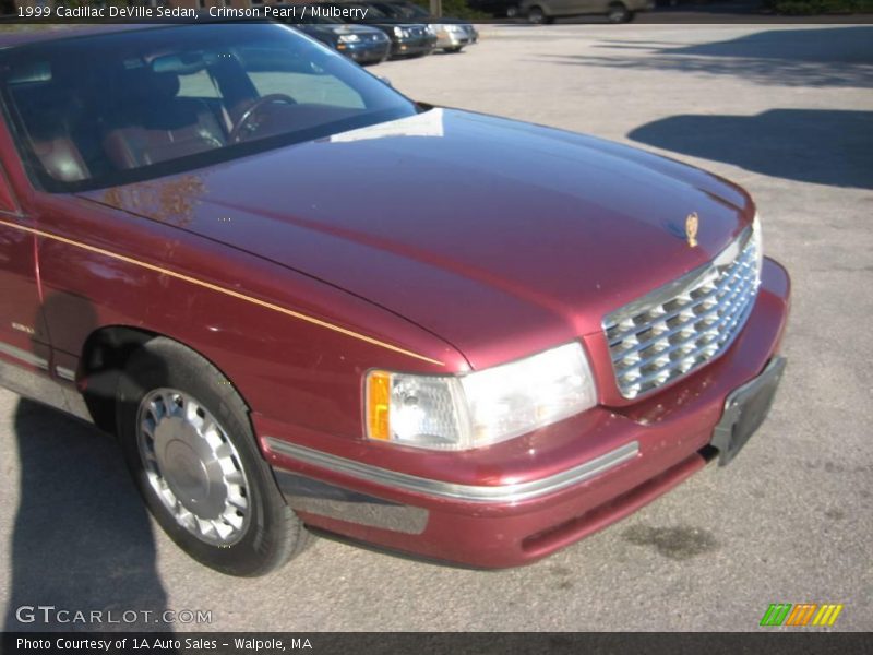 Crimson Pearl / Mulberry 1999 Cadillac DeVille Sedan