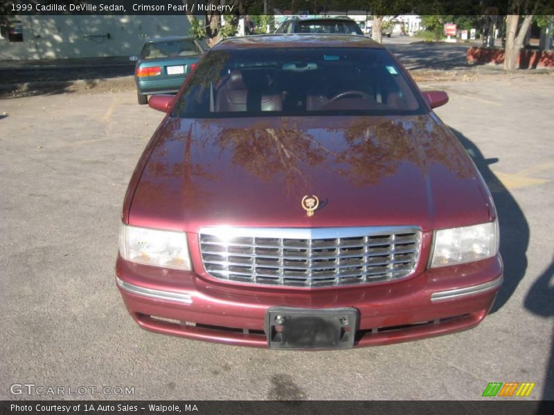 Crimson Pearl / Mulberry 1999 Cadillac DeVille Sedan