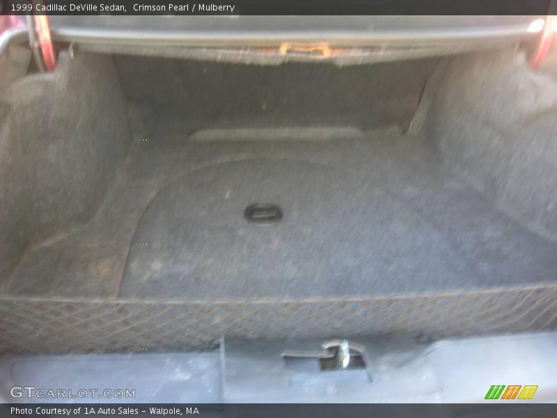 Crimson Pearl / Mulberry 1999 Cadillac DeVille Sedan