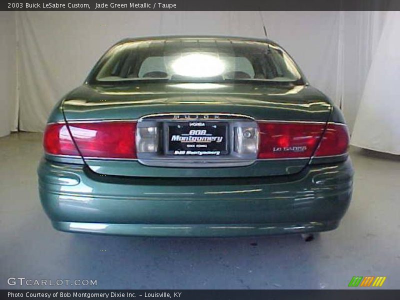 Jade Green Metallic / Taupe 2003 Buick LeSabre Custom