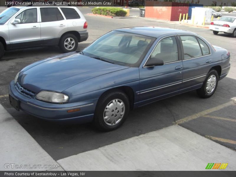 Regal Blue Metallic / Medium Gray 1998 Chevrolet Lumina LS
