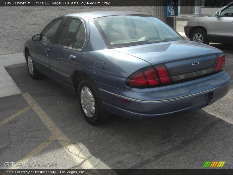 Regal Blue Metallic / Medium Gray 1998 Chevrolet Lumina LS