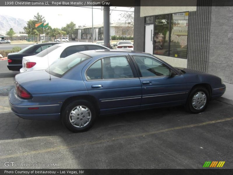 Regal Blue Metallic / Medium Gray 1998 Chevrolet Lumina LS